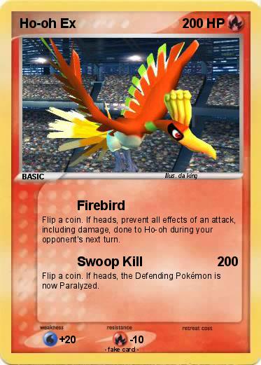 Pokemon Ho-oh Ex