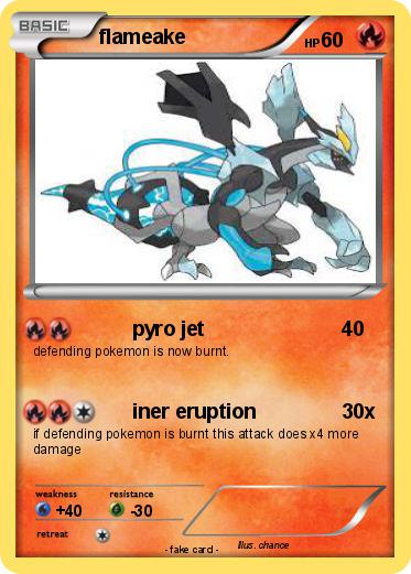 Pokemon flameake