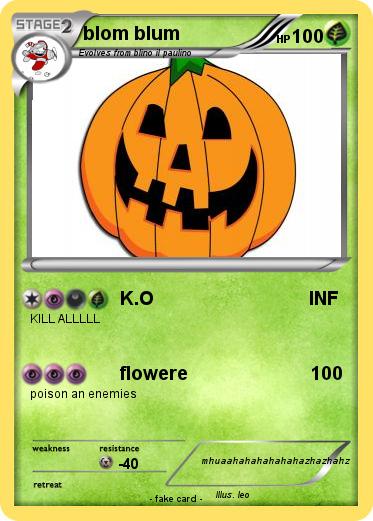 Pokemon blom blum