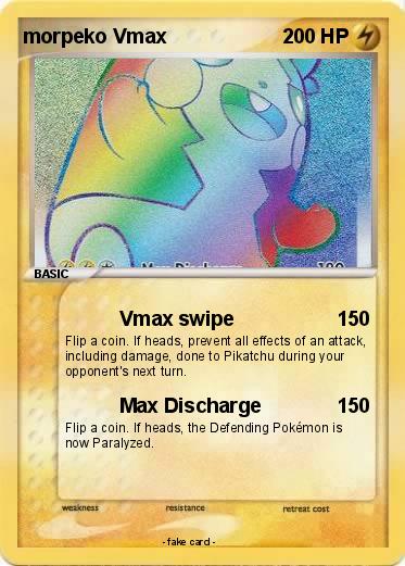 Pokemon morpeko Vmax