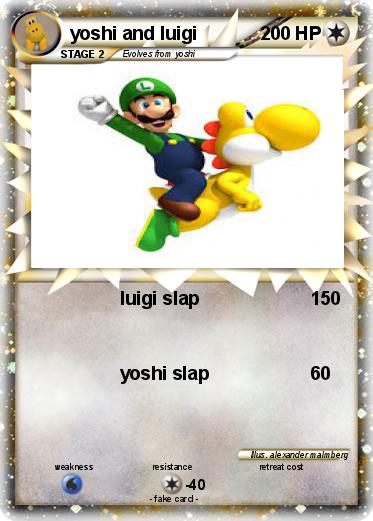 Pokemon yoshi and luigi