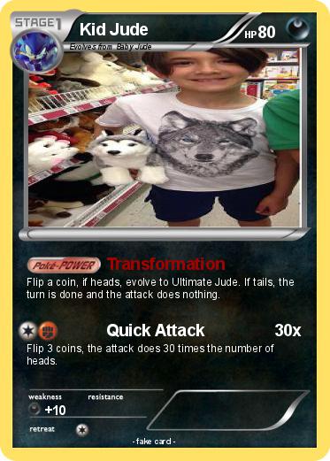 Pokemon Kid Jude