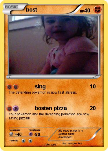 Pokemon bost