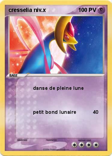 Pokemon cresselia niv.x