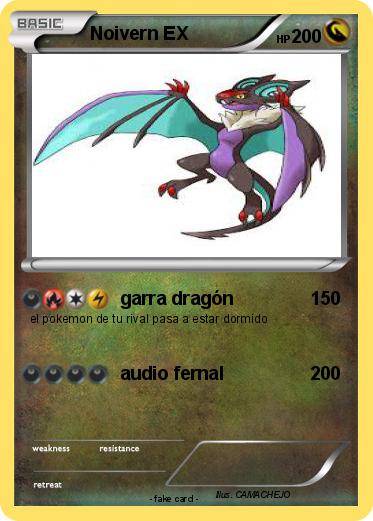 Pokemon Noivern EX