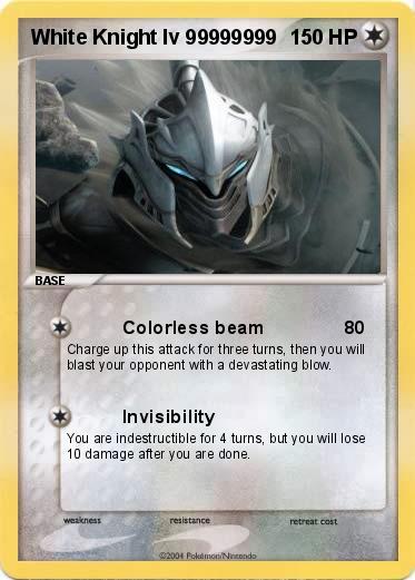 Pokemon White Knight lv 99999999