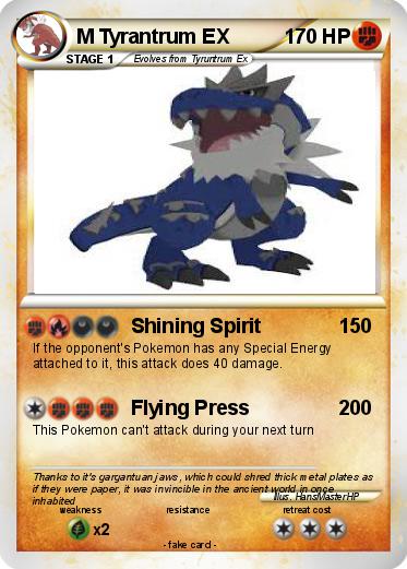 Pokemon M Tyrantrum EX