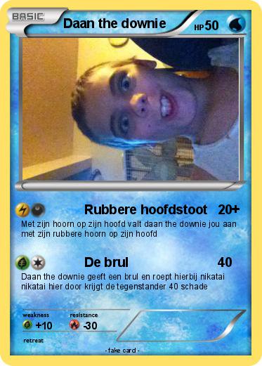 Pokemon Daan the downie