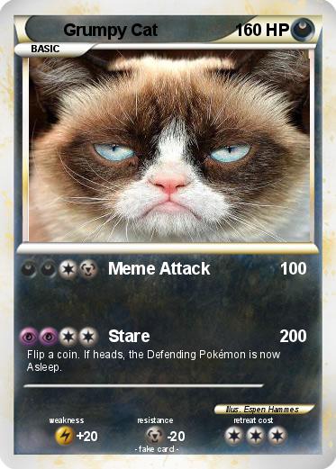 Pokemon Grumpy Cat