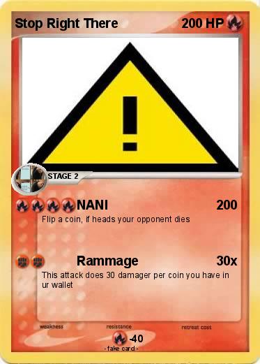 Pokemon Stop Right There