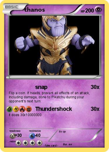 Pokemon thanos