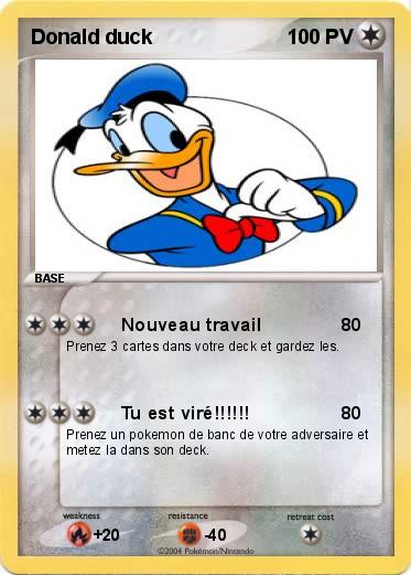 Pokemon Donald duck