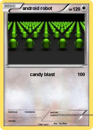 Pokemon android robot