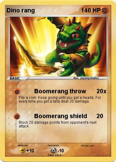 Pokemon Dino rang