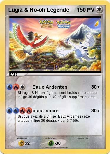 Pokemon Lugia & Ho-oh Legende