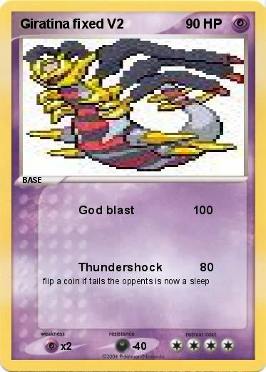 Pokemon Giratina fixed V2