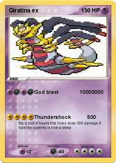 Pokemon Giratina ex