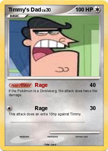 Pokemon Timmy's Dad