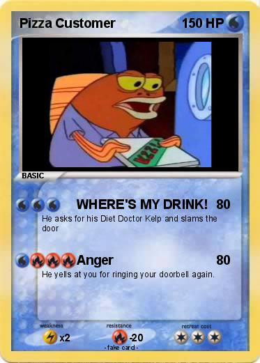 Pokemon Pizza Customer