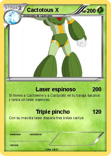 Pokemon Cactotous X