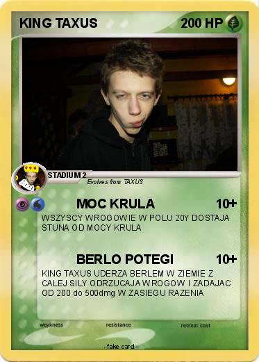 Pokemon KING TAXUS