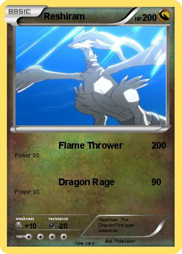 Pokemon Reshiram