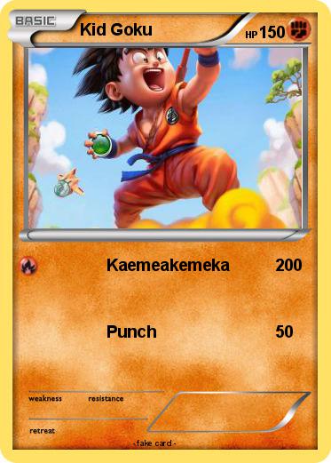 Pokemon Kid Goku