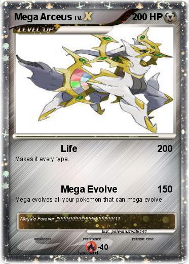 Pokemon Mega Arceus