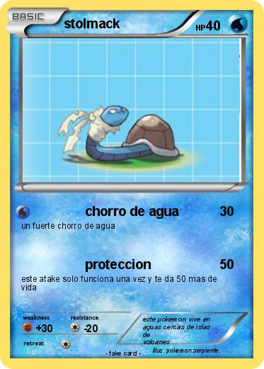 Pokemon stolmack