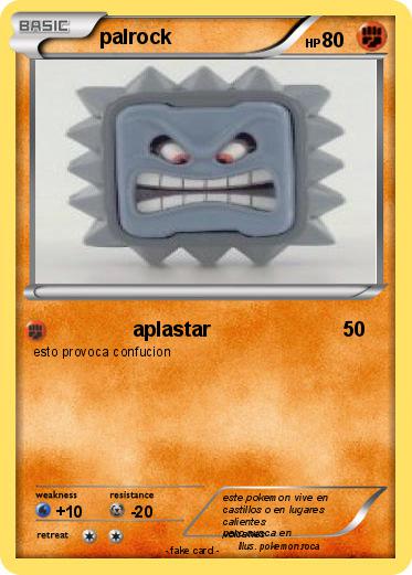 Pokemon palrock