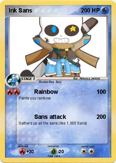 Pokemon Ink Sans