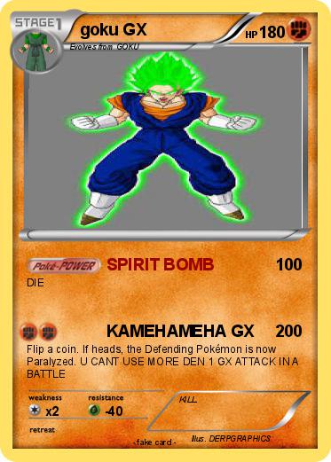 Pokemon goku GX
