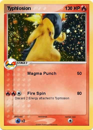 Pokemon Typhlosion