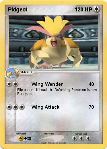 Pokemon Pidgeot