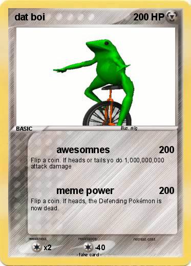 Pokemon dat boi