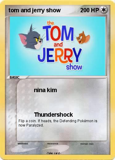 Pokemon tom and jerry show