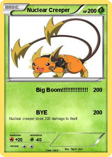 Pokemon Nuclear Creeper