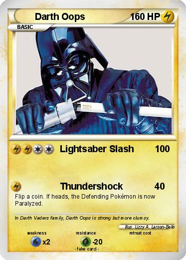 Pokemon Darth Oops