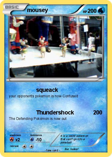 Pokemon mousey