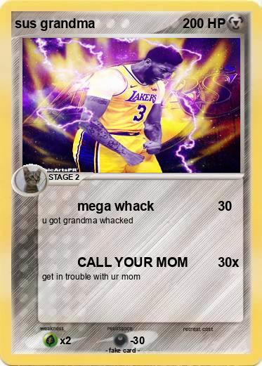 Pokemon sus grandma