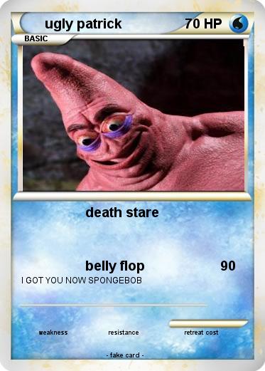 Pokemon ugly patrick