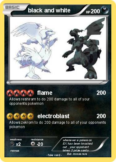 Pokemon black and white