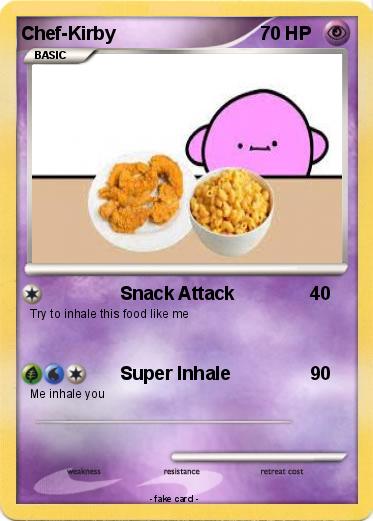 Pokemon Chef-Kirby