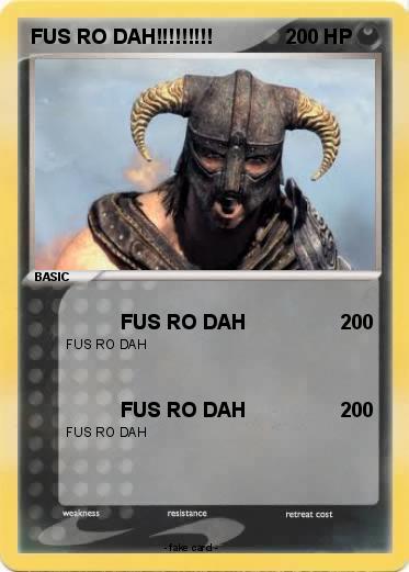 Pokemon FUS RO DAH!!!!!!!!!