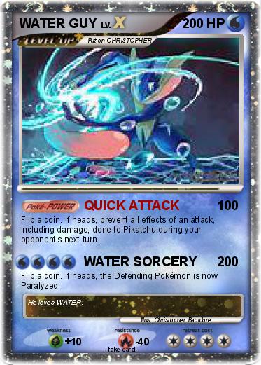 Pokemon WATER GUY
