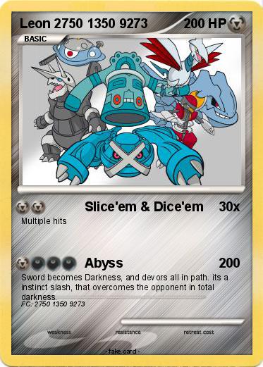 Pokemon Leon 2750 1350 9273