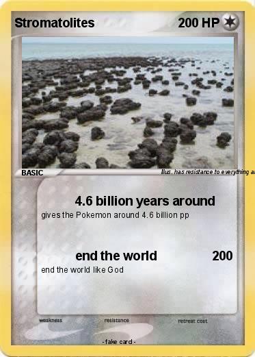 Pokemon Stromatolites