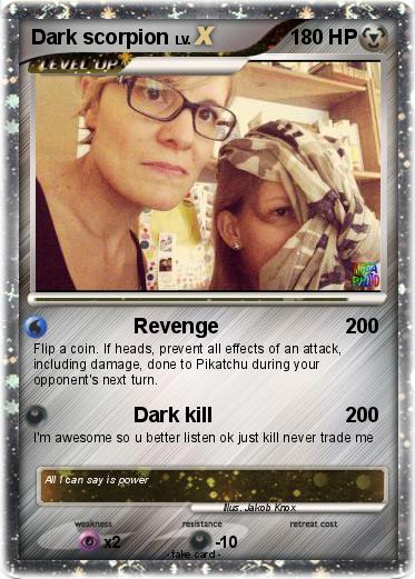 Pokemon Dark scorpion