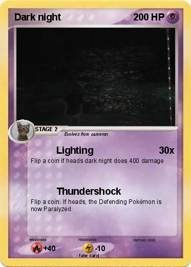 Pokemon Dark night