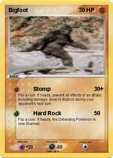 Pokemon Bigfoot